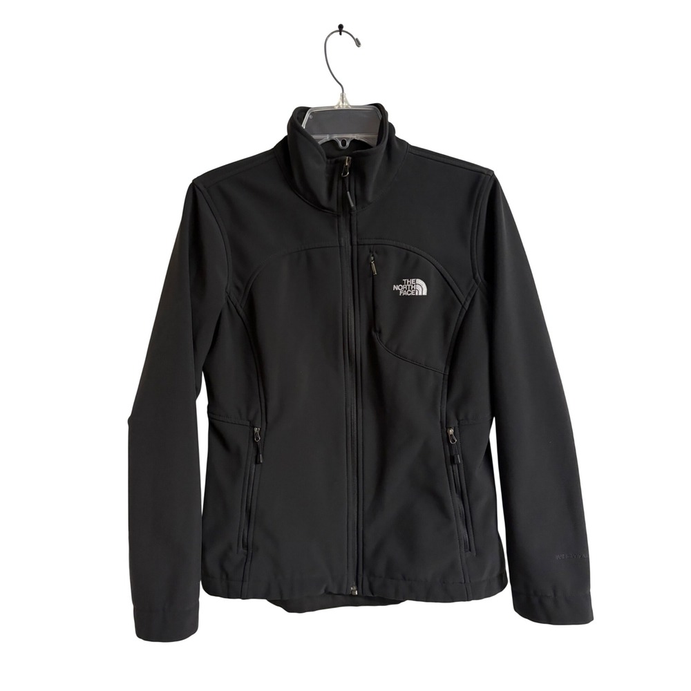 The North Face Womens Apex Bionic Softshell Jacket Black Full Zip Med Gorpcore